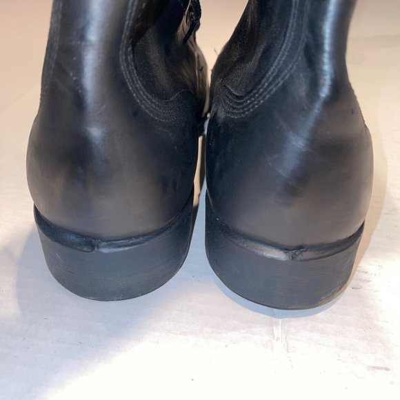 NEW 1976 RO-SEARCH BLACK COMBAT MILITARY BOOTS USN ARMY USMC TACTICAL SOLES 6.5R main image 6
